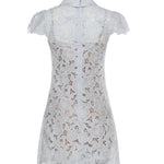 Miniabito in pizzo RS26171S BL SELF-PORTRAIT 