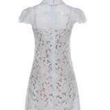 Miniabito in pizzo RS26171S BL SELF-PORTRAIT 