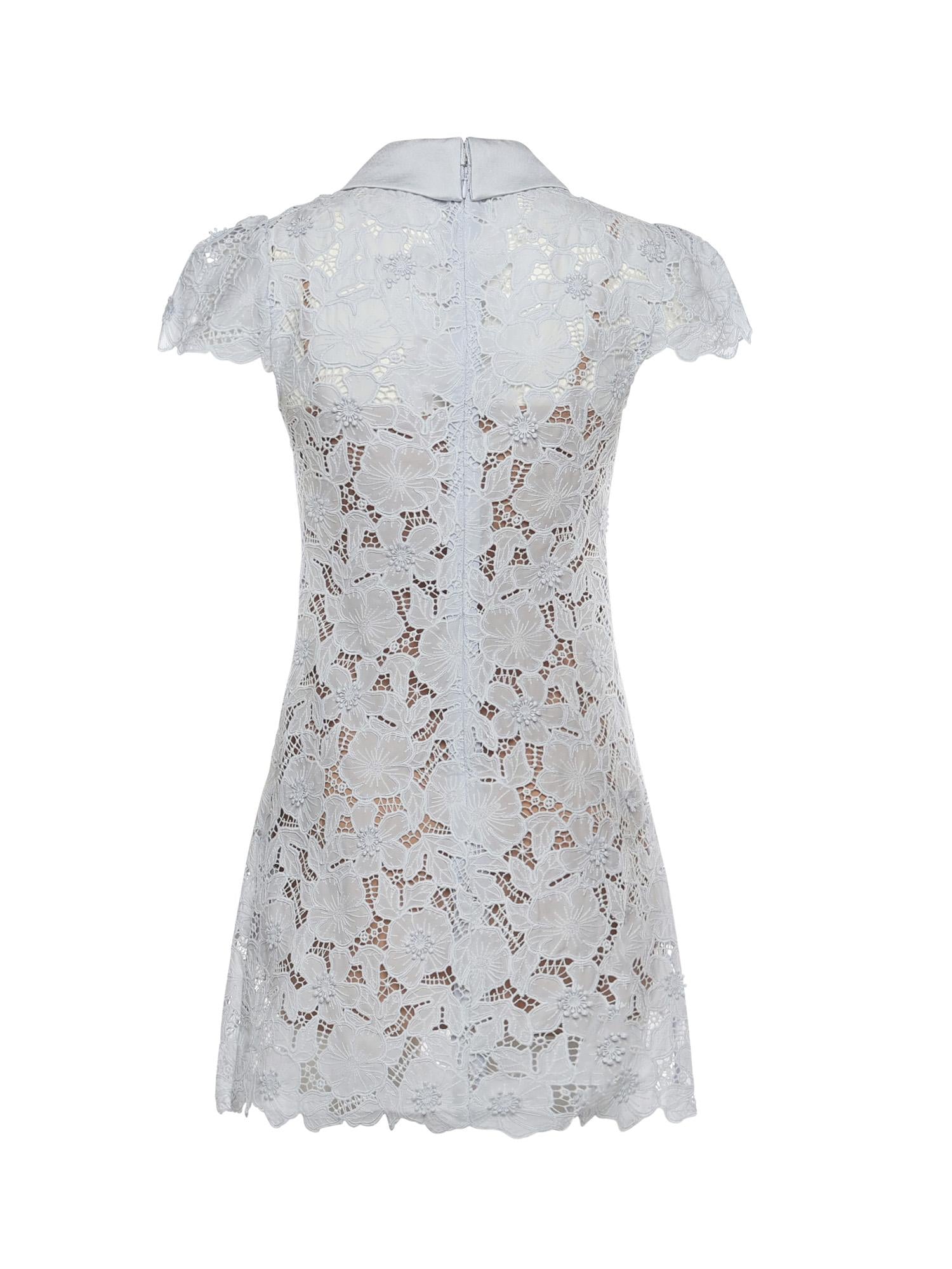 Miniabito in pizzo RS26171S BL SELF-PORTRAIT 