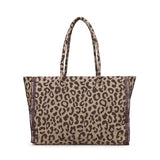 Borsa shopping Milene con logo 73BS9MV01M ILENEBEIGE/MORO V° 73 