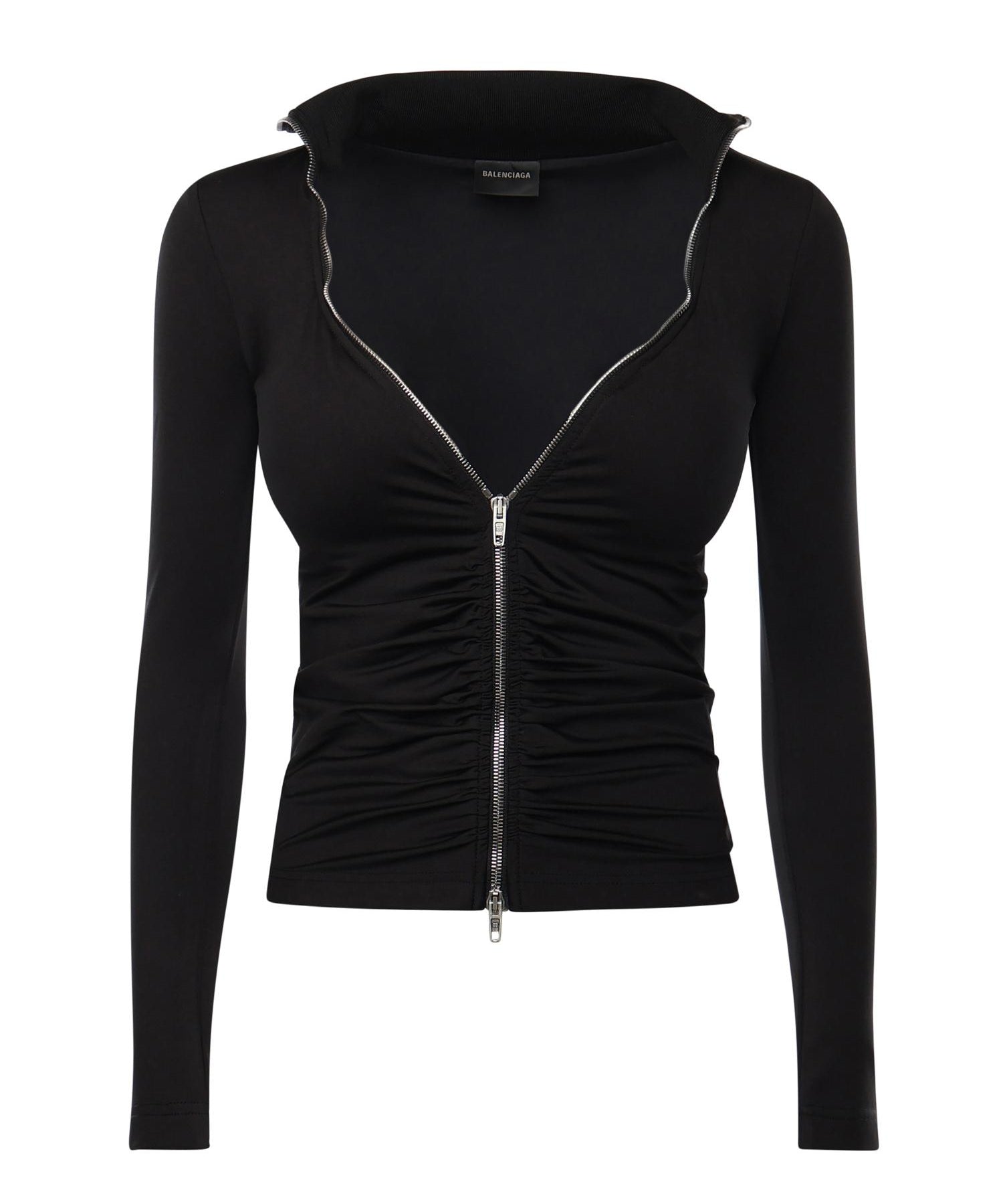 Giacca con zip Bra Cup in pile 850440 TTVI91000 BALENCIAGA 