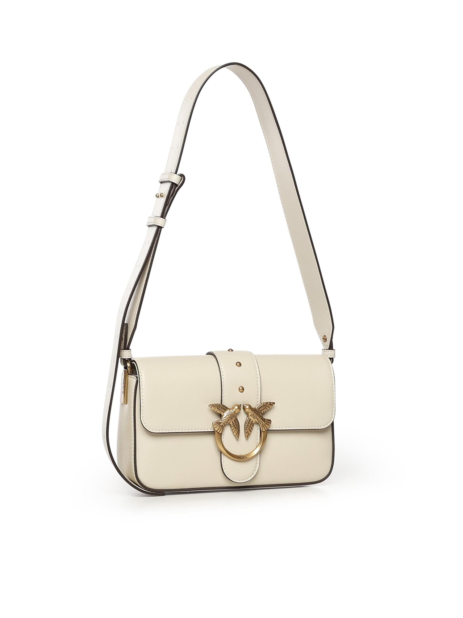 Borsa a spalla Mini Love Bag in pelle 104340 A0QOZ14Q PINKO 