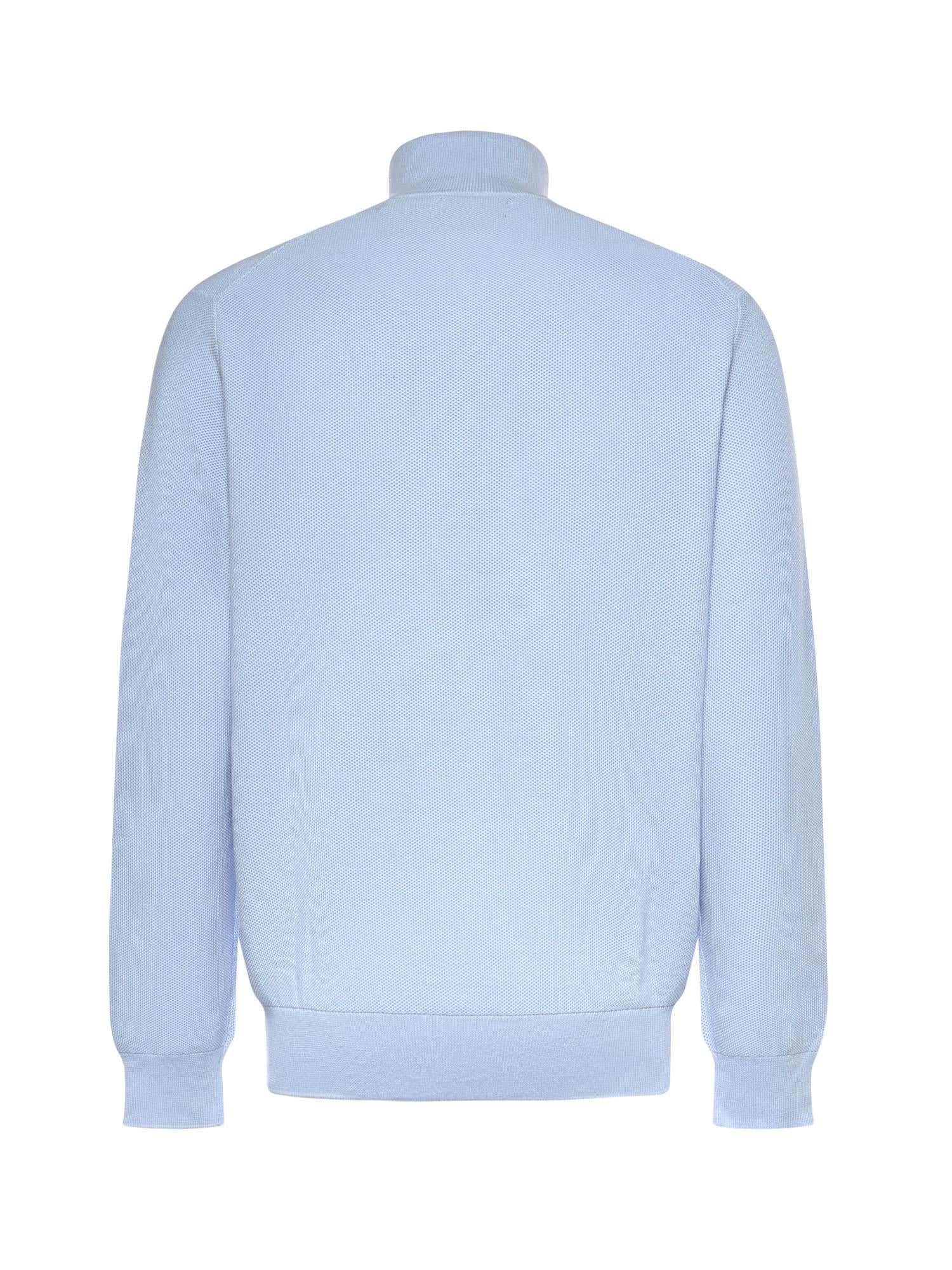 Maglia in piqué di cotone con zip 710932304  POLO RALPH LAUREN 