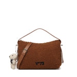 Borsa a spalla Isabella con charm 73BS9D001P ISABELLACUOIO V° 73 
