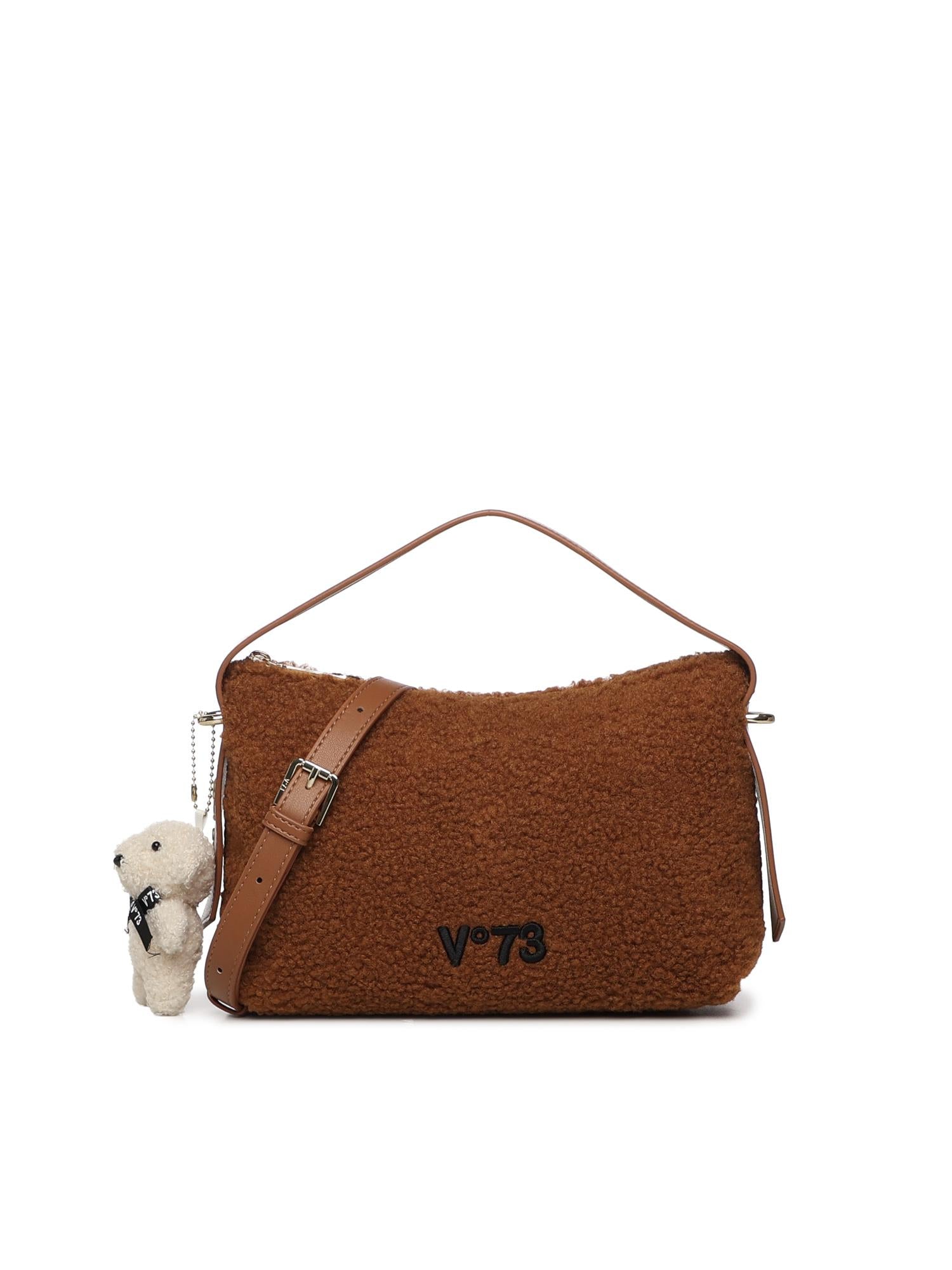 Borsa a spalla Isabella con charm 73BS9D001P ISABELLACUOIO V° 73 