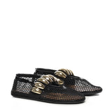 Ballerine Flat gioiello in rete<BR/> AA3A067TK062 999 ALAIA 