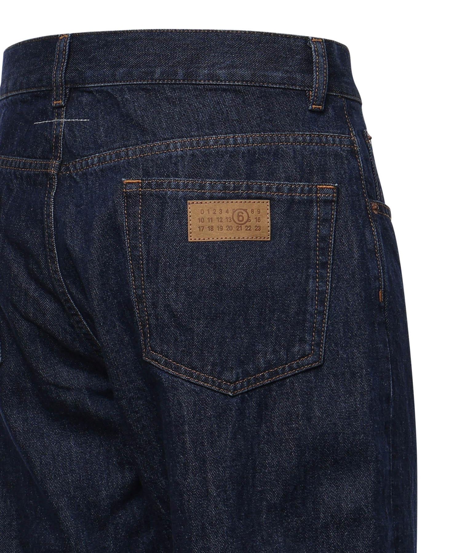 Jeans a gamba dritta SH0LA0043 M30055967 MM6 Maison Margiela 