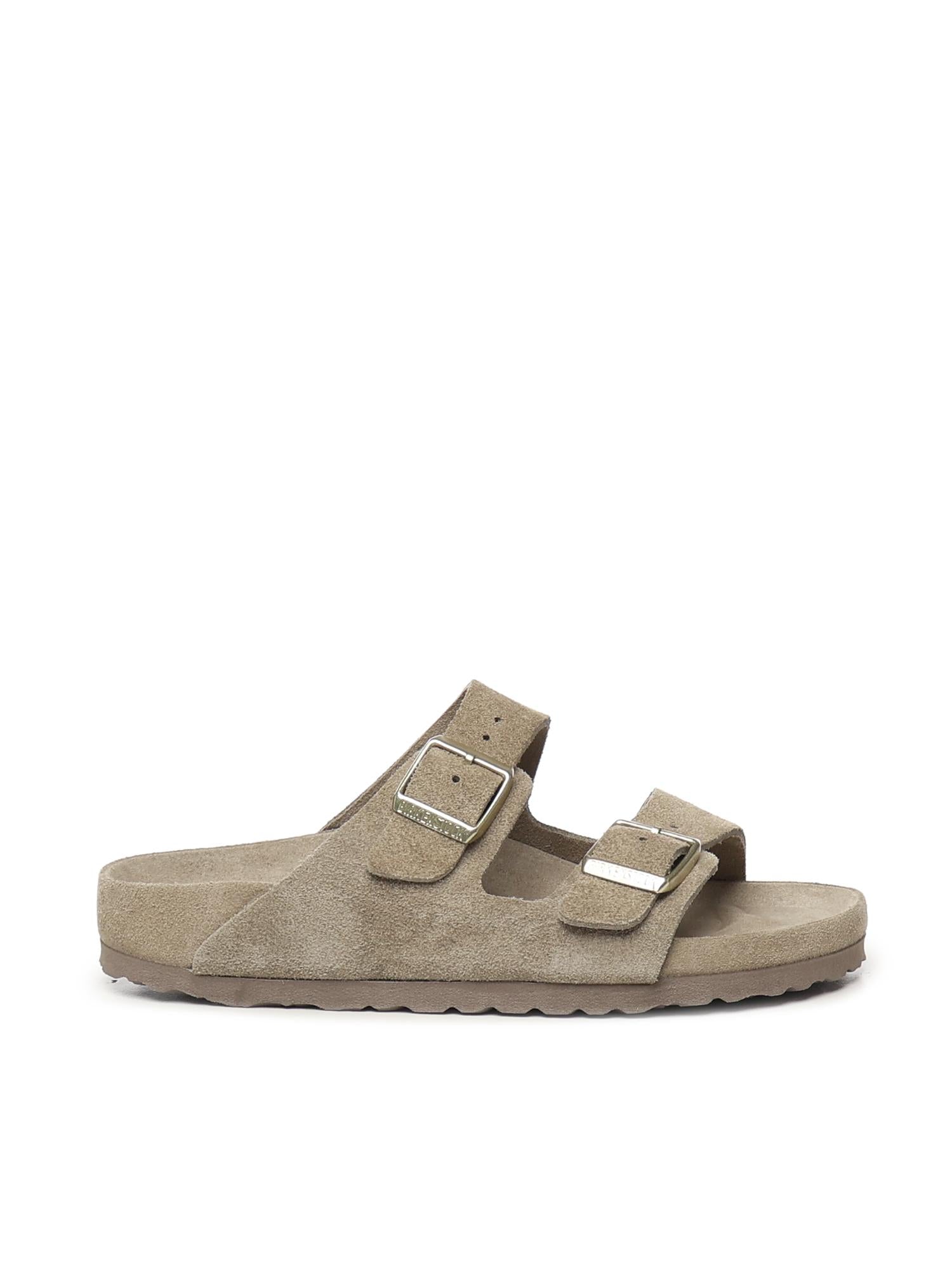 Sandali Arizona in pelle scamosciata<BR/> 1018443  BIRKENSTOCK 