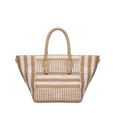 Borsa Tote Stefanie 73BS8ZL02 STEFANIECUOIO/BIANCO V° 73 
