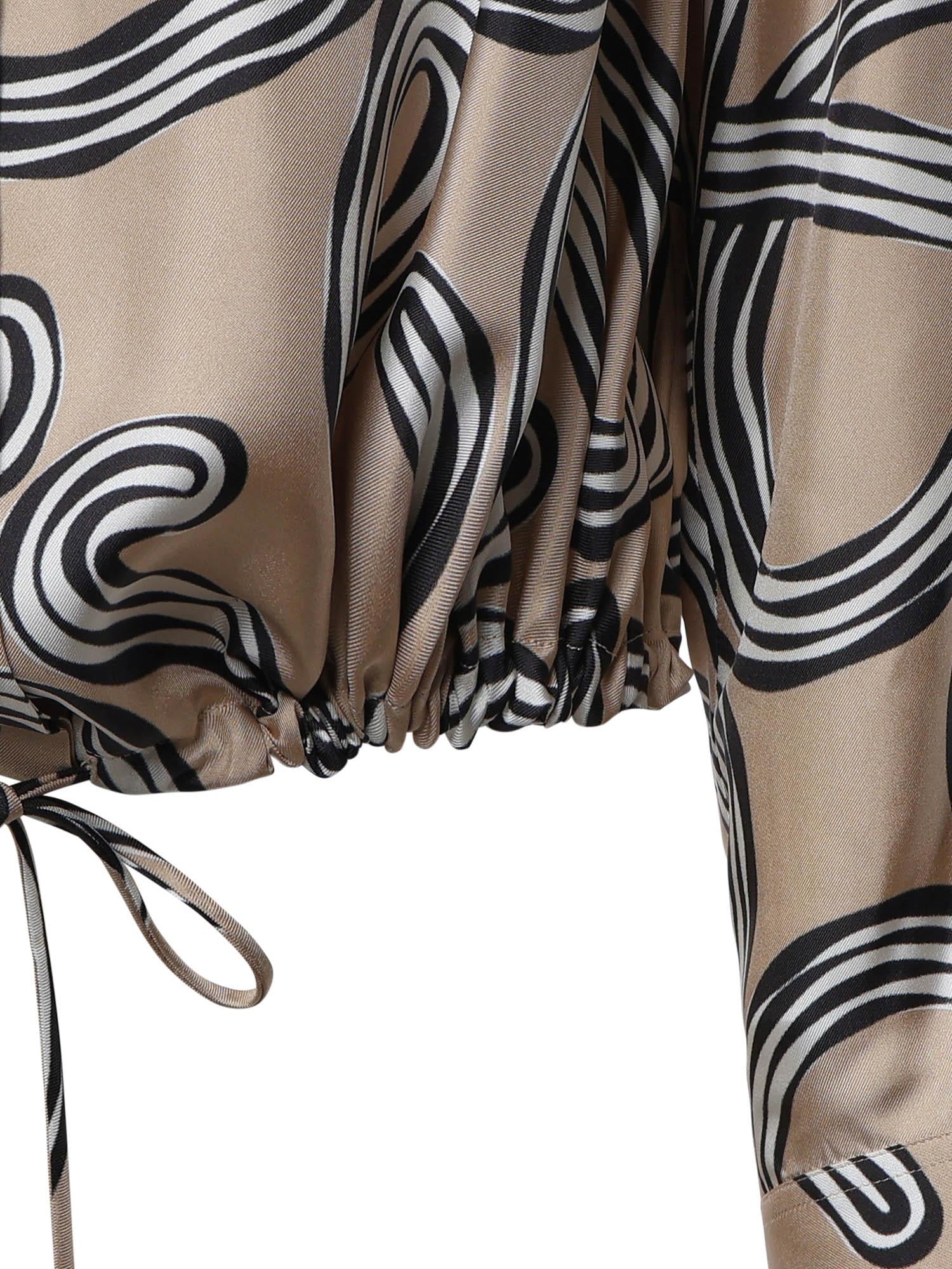 Camicia a palloncino in seta S616Y05X73 2152 LOEWE 