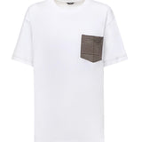 T-shirt in tasca a contrasto QF5039 J478314001 LIU JO 