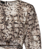 Abito in popeline stampato 106850 A3B1CZ9 PINKO 