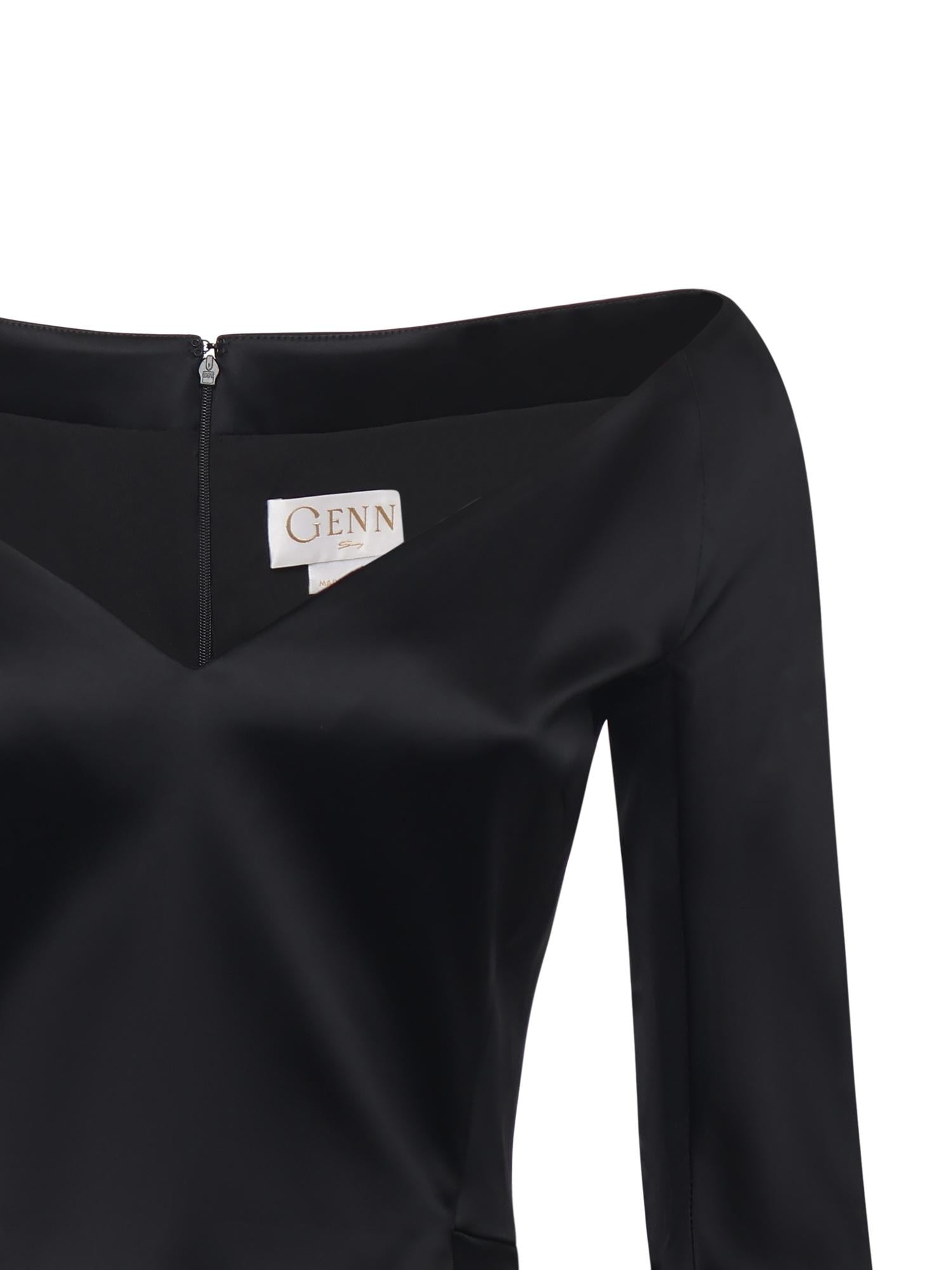 Mini abito con scollo a V 79AJOC66 N0451899 GENNY 