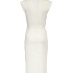 Abito longuette in lino 106521 A34IZ05 PINKO 