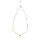 Collana a catena con perle e logo WNP2P1 W1111ZOO00 DOLCE & GABBANA 