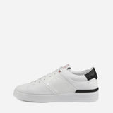 Sneakers king1 in pelle con inserto effetto coccodrillo pe 2021 KING1 -WHITE/BLACK GIULIANO GALIANO 