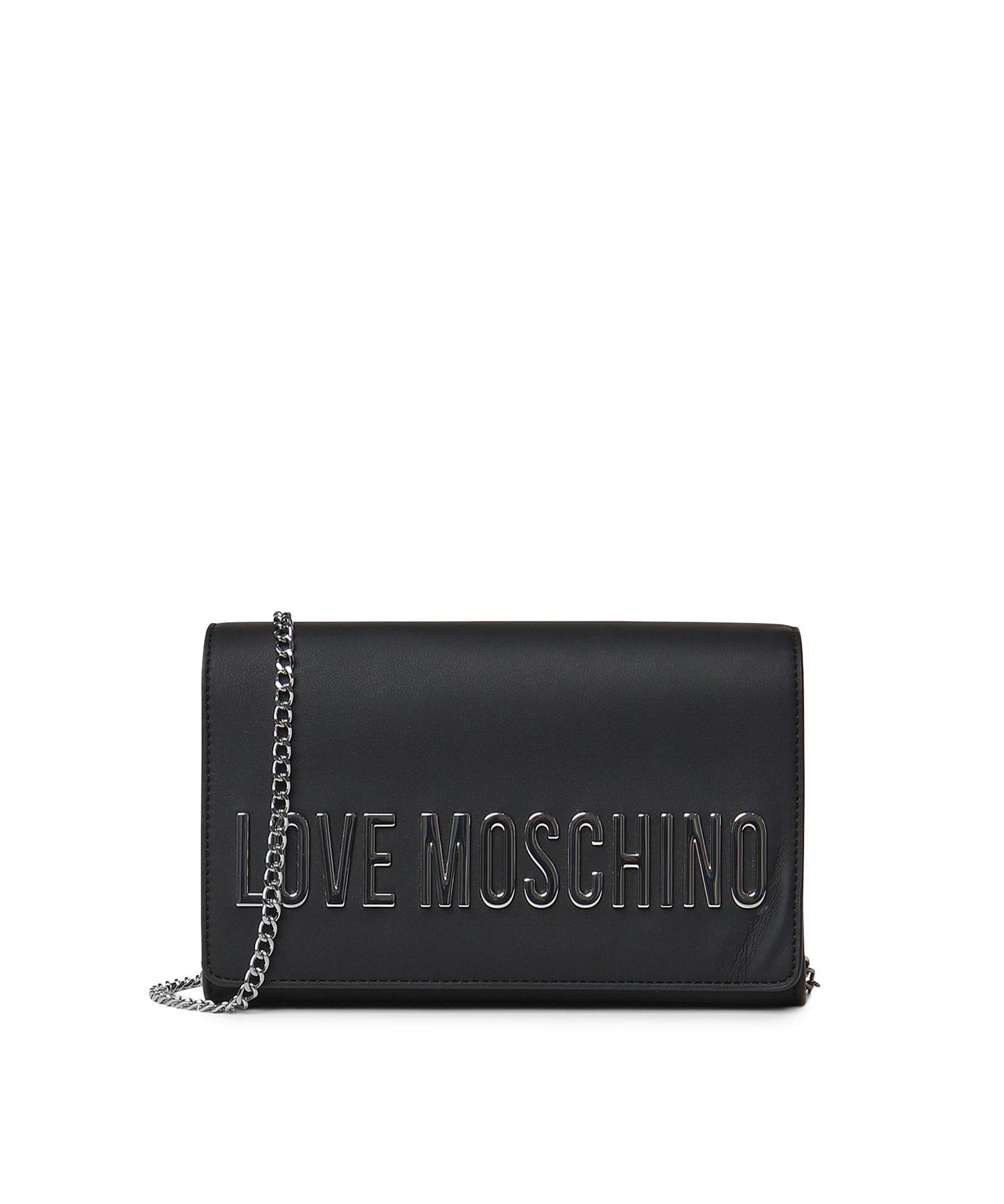 Borsa a tracolla con logo JC4103PP1OKD0 00B LOVE MOSCHINO 