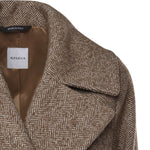 Cappotto Pesca in lana e cashmere 26AL203 CAFFE ALISHEVA 