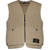 Gilet in cotone con logo L1S156100007 S0184V019A STONE ISLAND 
