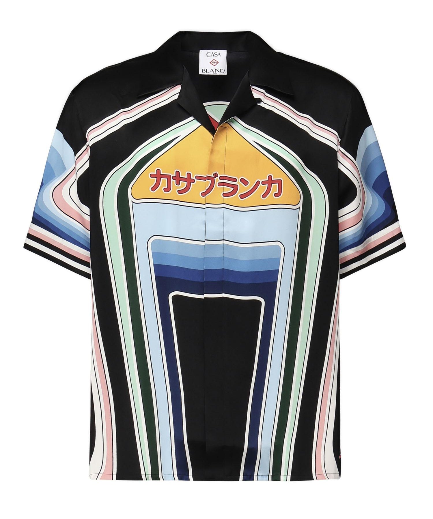 Camicia Graphic Mountain in seta MPF25SH00306  CASABLANCA 