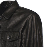 Giubbotto Julius Caesar in pelle JULIUS CAESAR COCCONERO GIULIANO GALIANO 