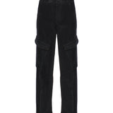 Pantaloni Camila loose in cotone<BR/> DP700VS0030Y TRT999 DONDUP 