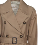 Trench lungo in twill di cotone 2529026034600 001 MAX MARA THE CUBE 