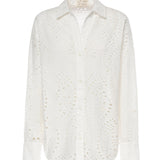Camicia in cotone sangallo CYS0001 01000L MC2 SAINT BARTH 