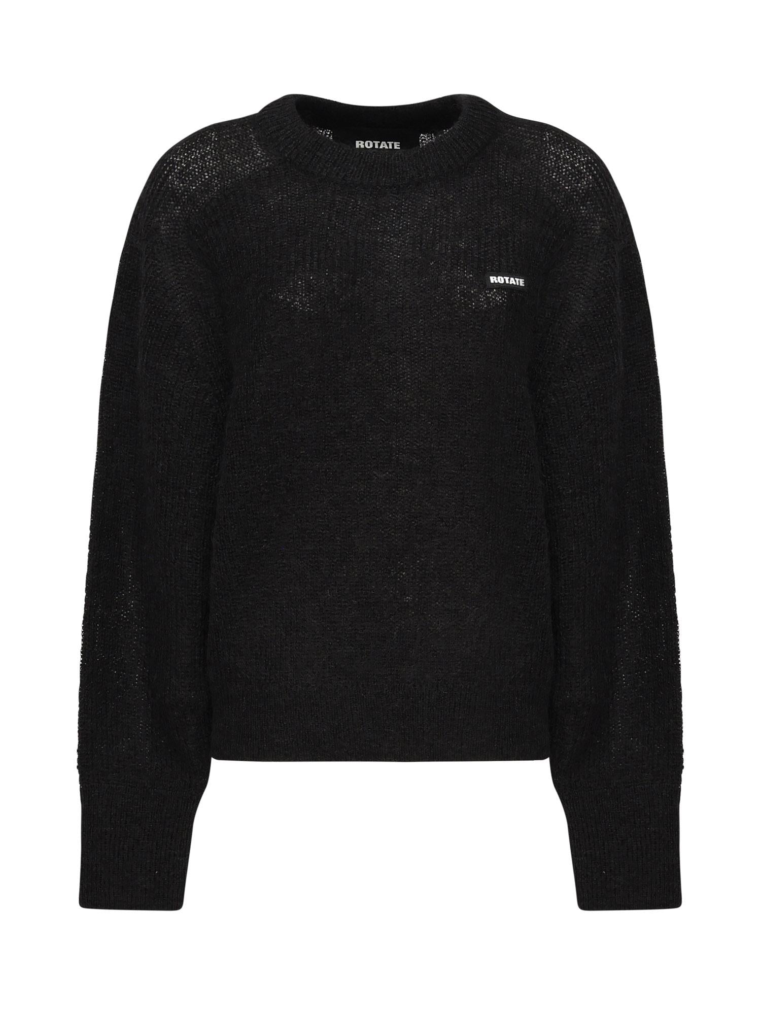Maglione con logo lettering 114565 100 ROTATE 