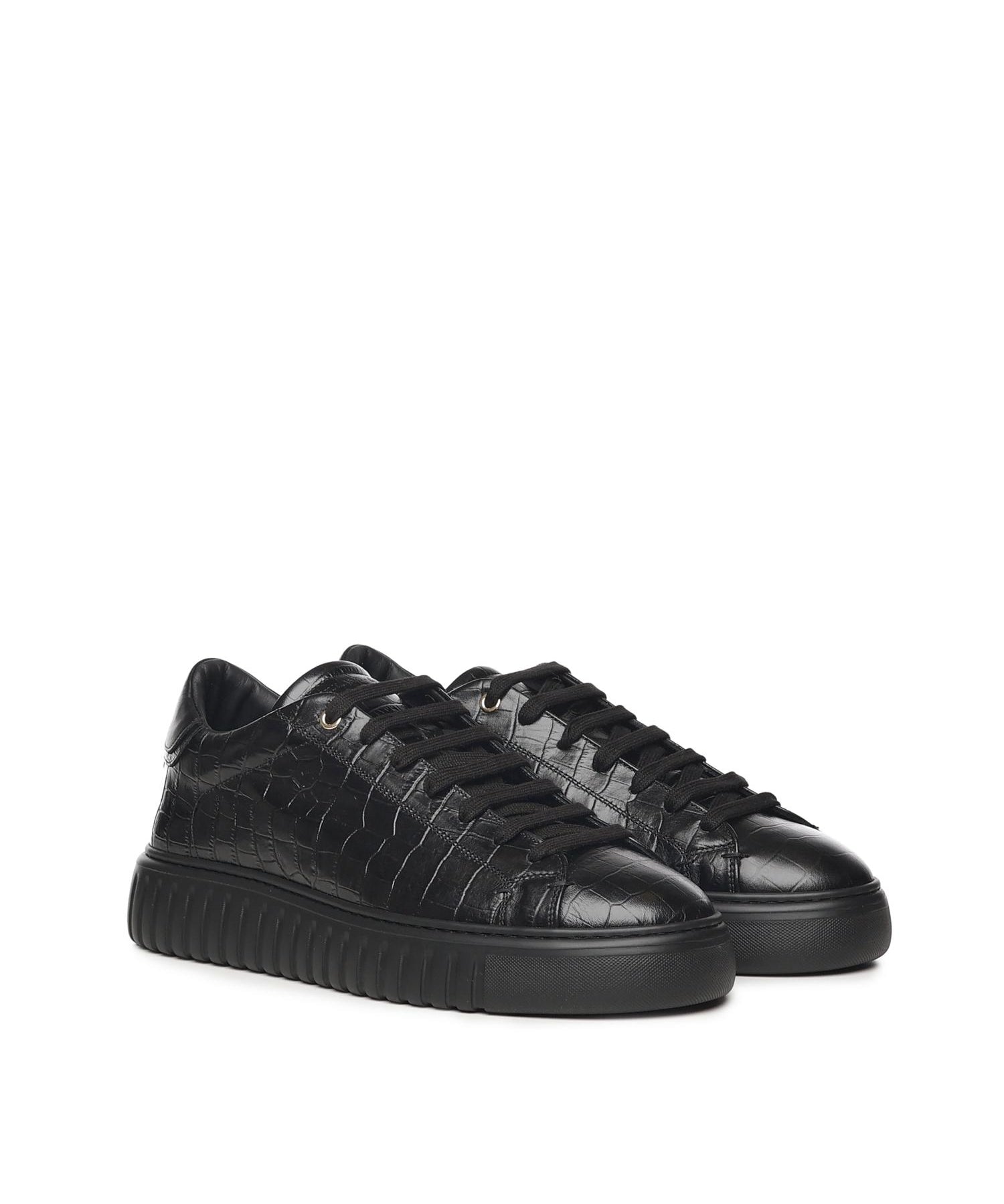 Sneakers Mars Crock in pelle MARS CROCKBLACK GIULIANO GALIANO 