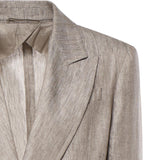 Blazer Olimpia in lino Cheveron 2611041032600 002 MAX MARA 