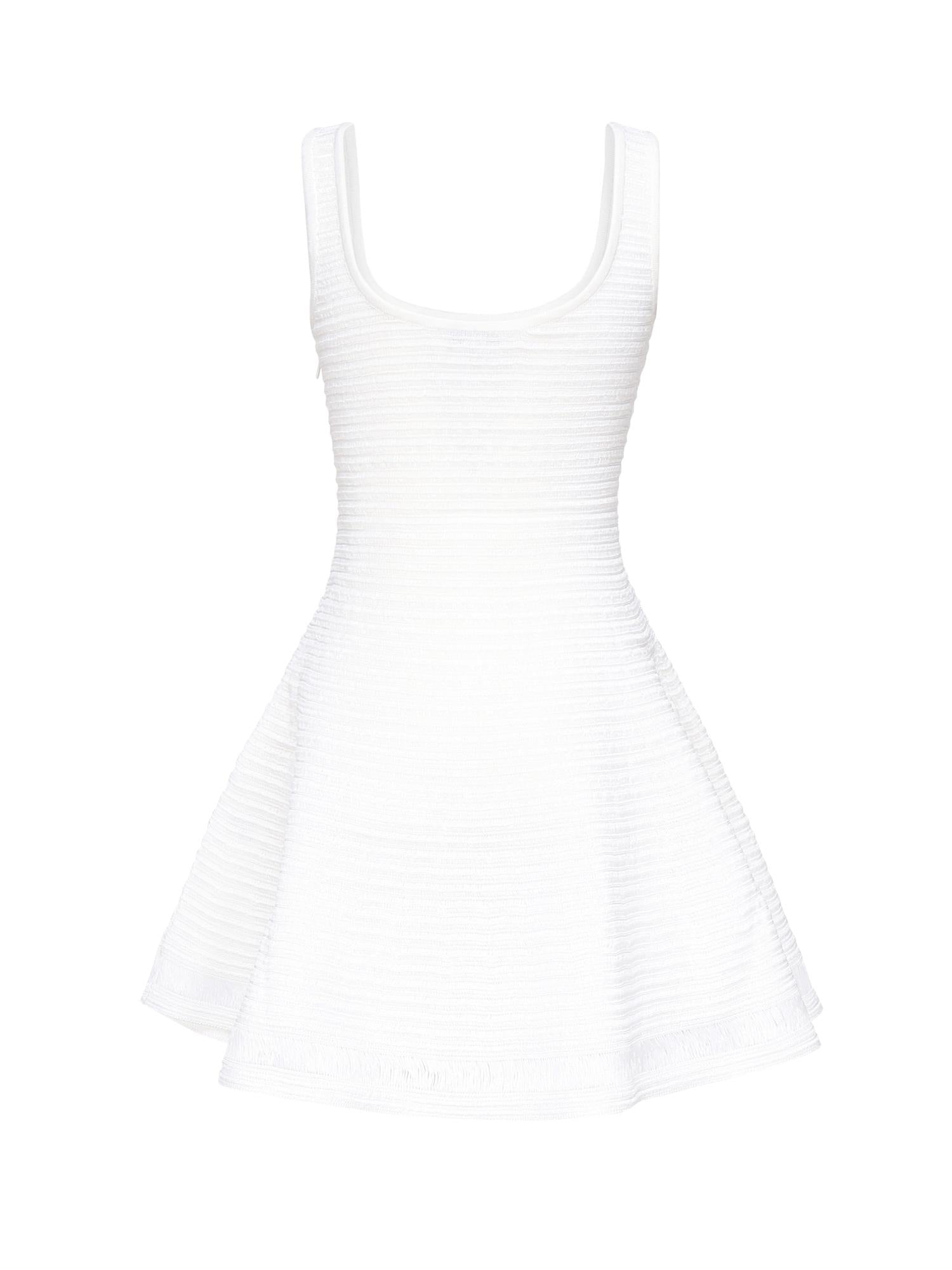 Abito skater in rafia AA9R2688K067B 000 ALAIA 