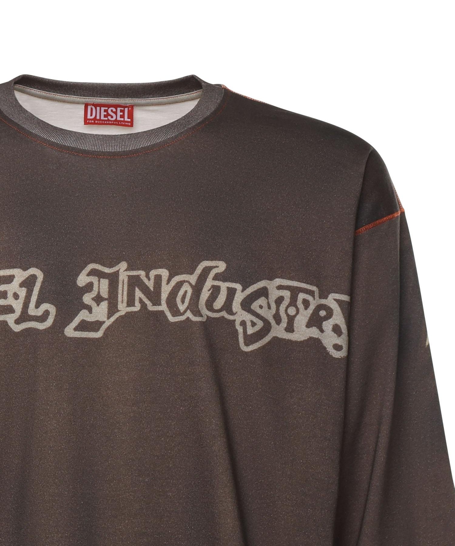 Felpa con stampa graffiti A21621 0BKBY5ENA DIESEL 