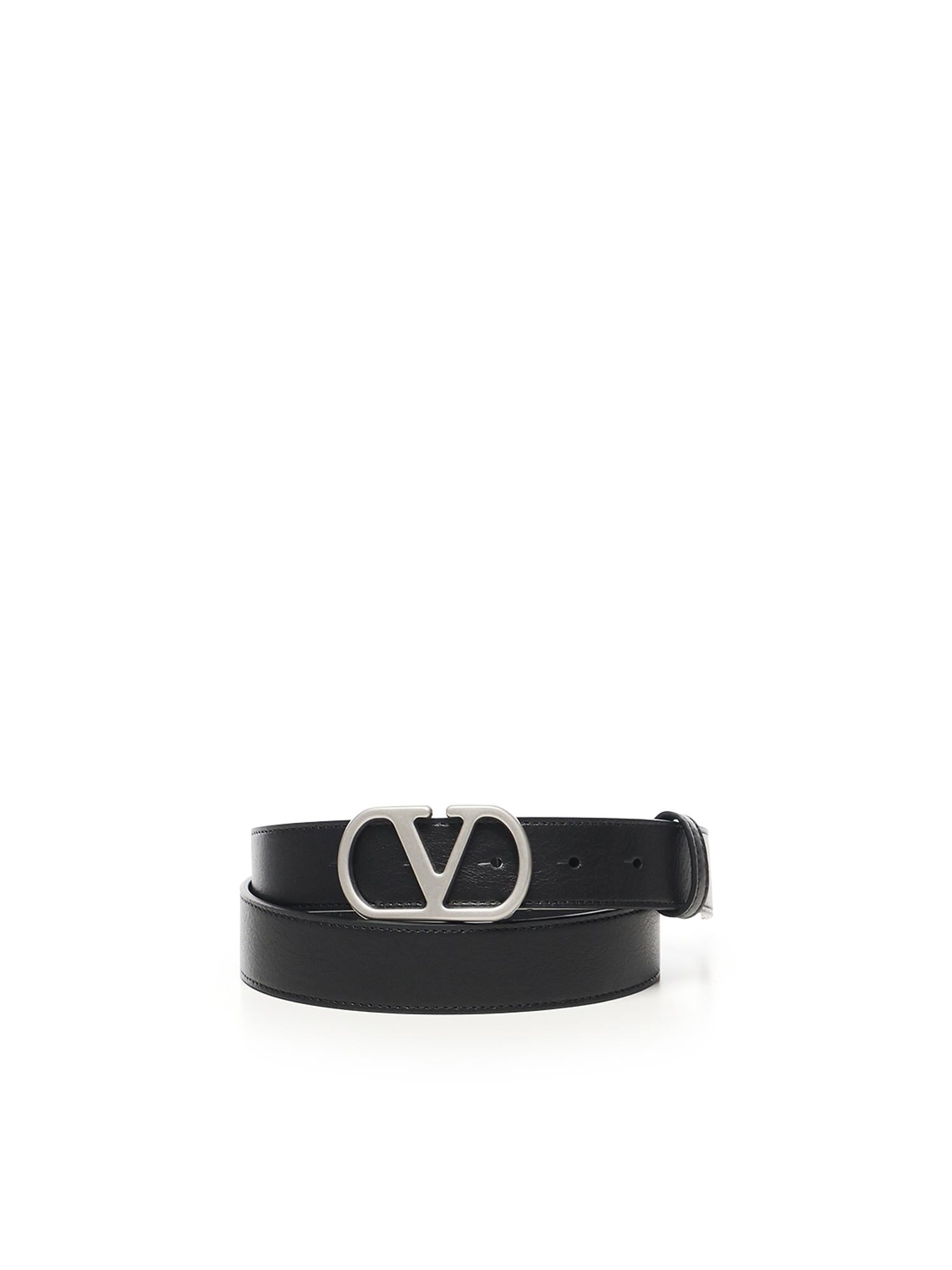 Cintura Vlogo Singature in in pelle<BR/> 7Y2T0SM3 UPC0NO VALENTINO GARAVANI 