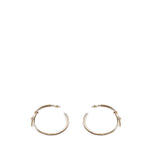 Orecchini a cerchio con nodo 760708 770522001 FERRAGAMO 