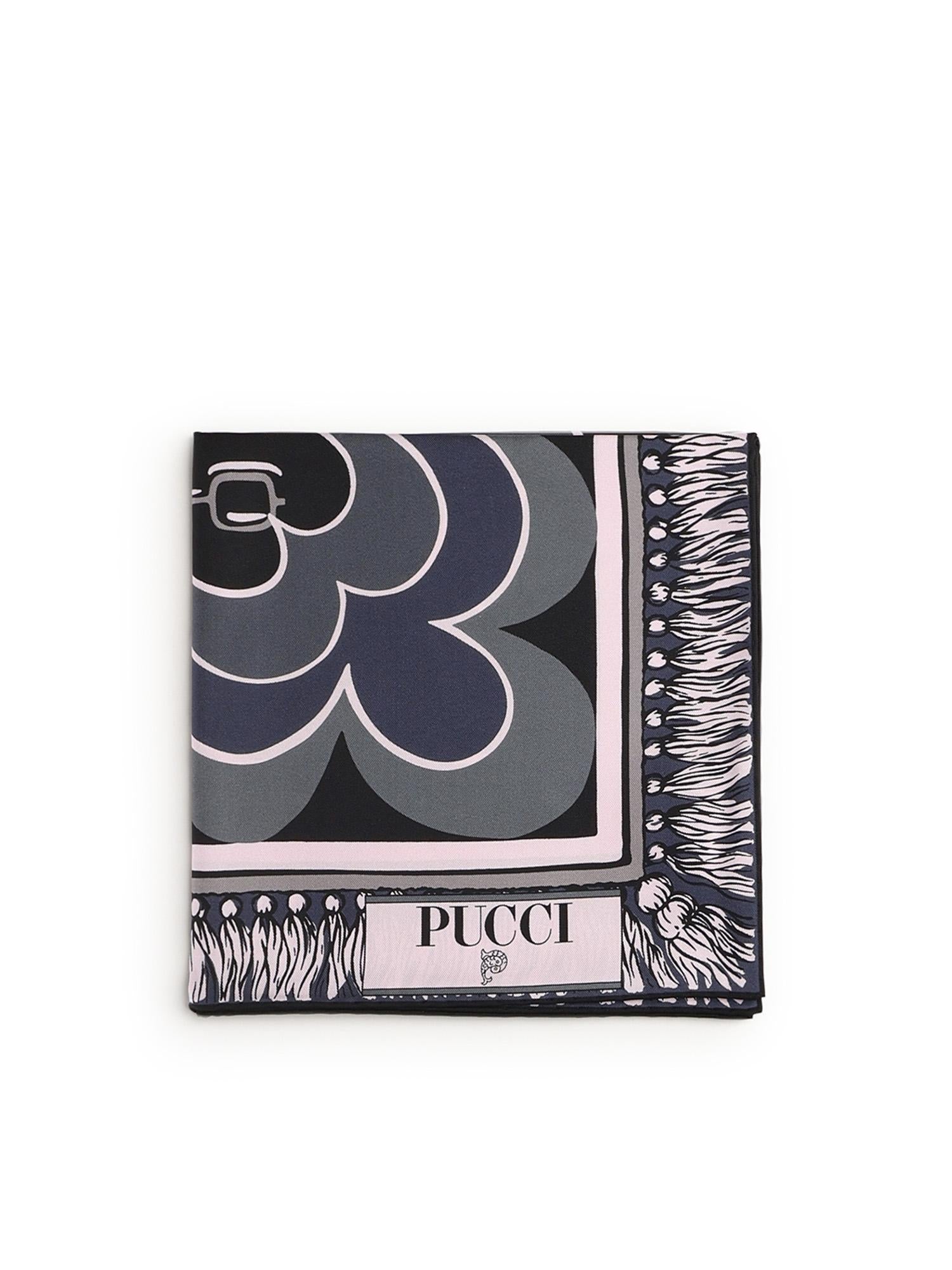 Foulard in seta con stampa 5UGB41 5UC111 PUCCI 