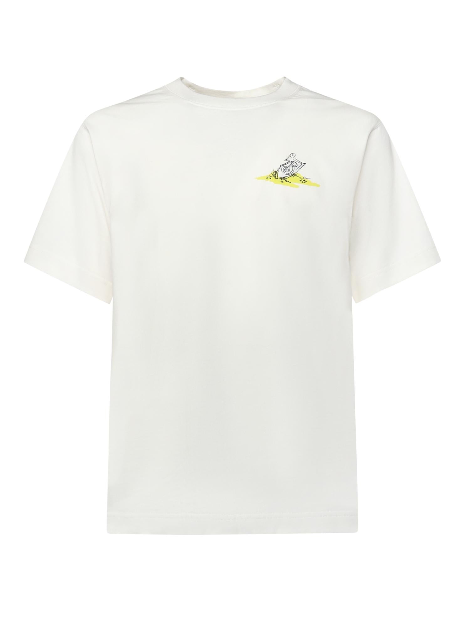 T-shirt in cotone Sleeping Knight 8119044 B7078 BURBERRY 