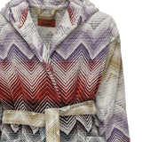 Accappatoio Chandler in spugna di cotone 1E3AC99105 100 MISSONI HOME 