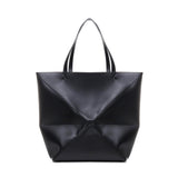 Borsa Puzzle Fold Tote XL in pelle di vitello B933Q18X01 1100 LOEWE 