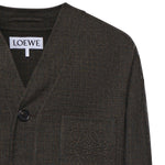 Cardigan in misto cotone e seta H526Y02WDC 6812 LOEWE 