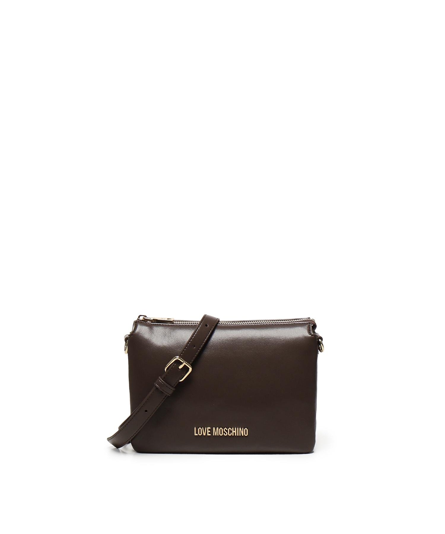 Borsa a tracolla con logo JC4075PP1NLF0 301 LOVE MOSCHINO 