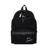 Zaino city ricamato in tela 534968 FAAVV1070 SAINT LAURENT 