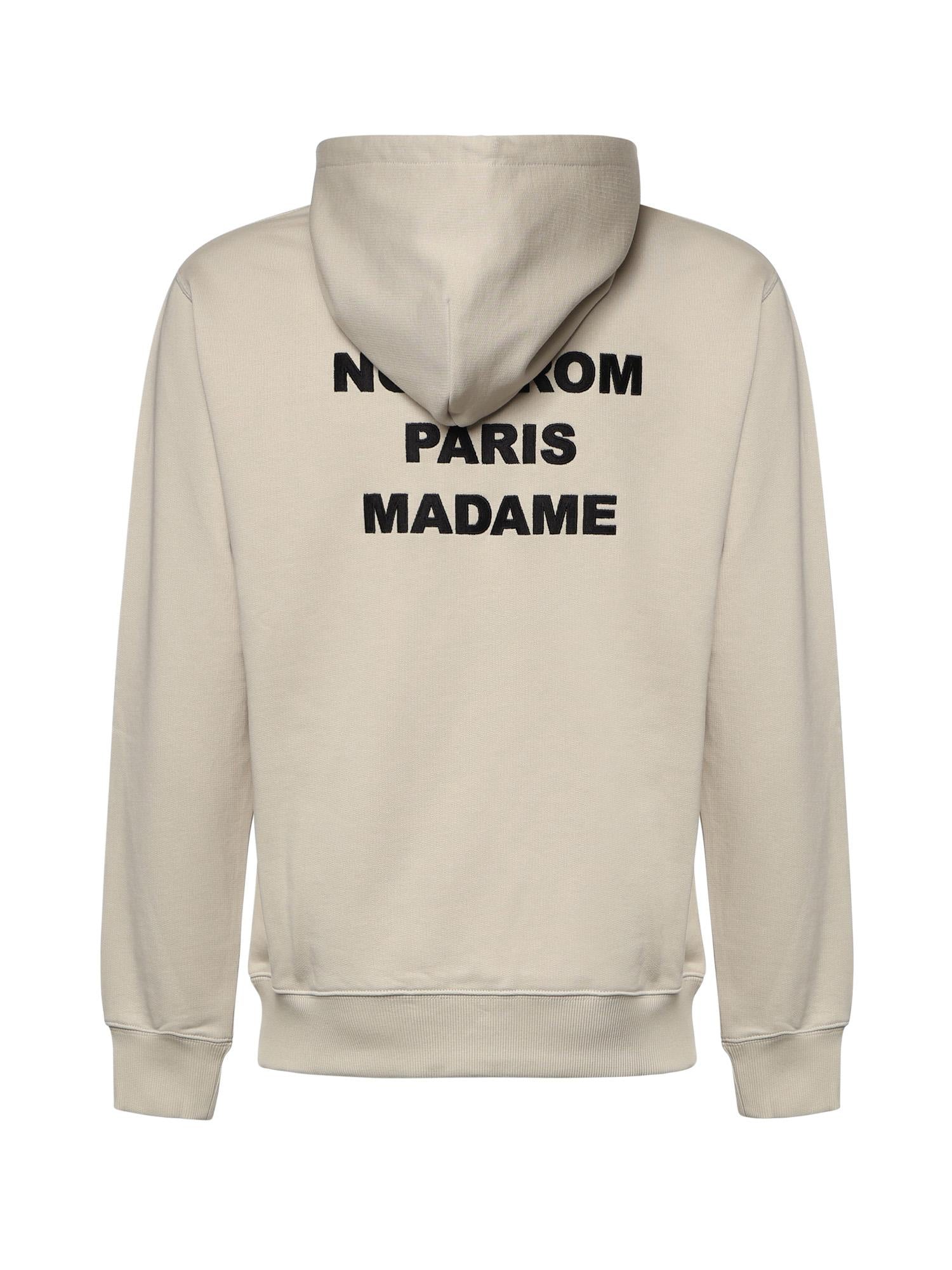 Felpa Slogan in cotone PERMHO162CO127 MT Drôle de Monsieur 