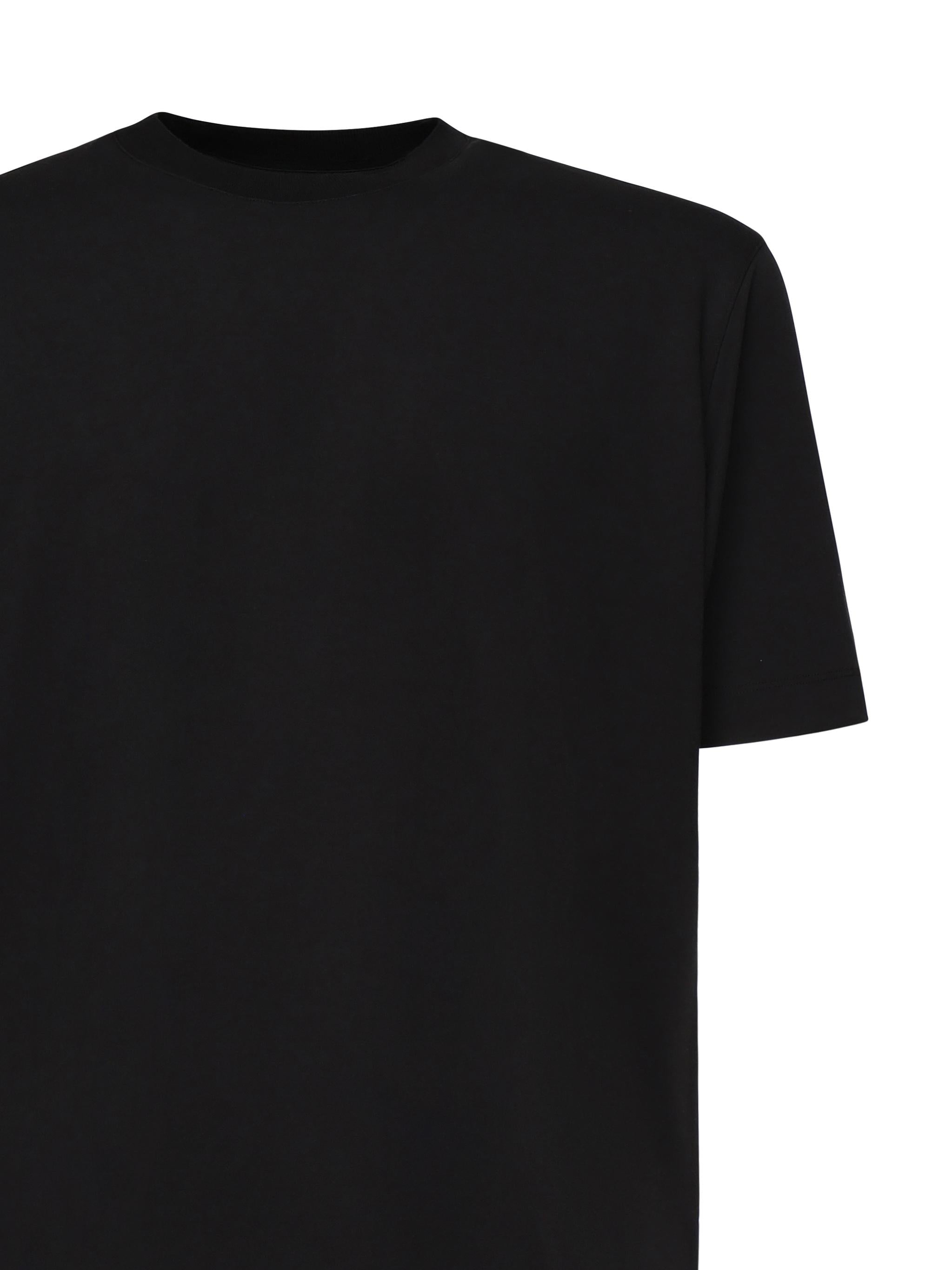 T-shirt in cotone e seta UF366A9 F734K09001 ZEGNA 
