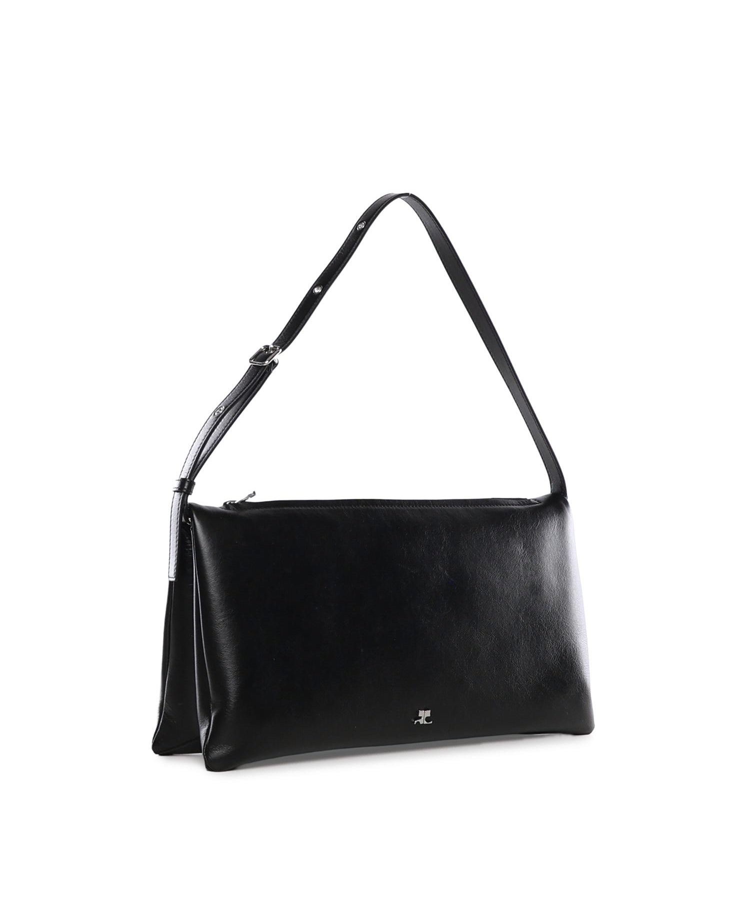 Borsa a spalla con logo 126GSA204CV0050 9999 COURREGES 