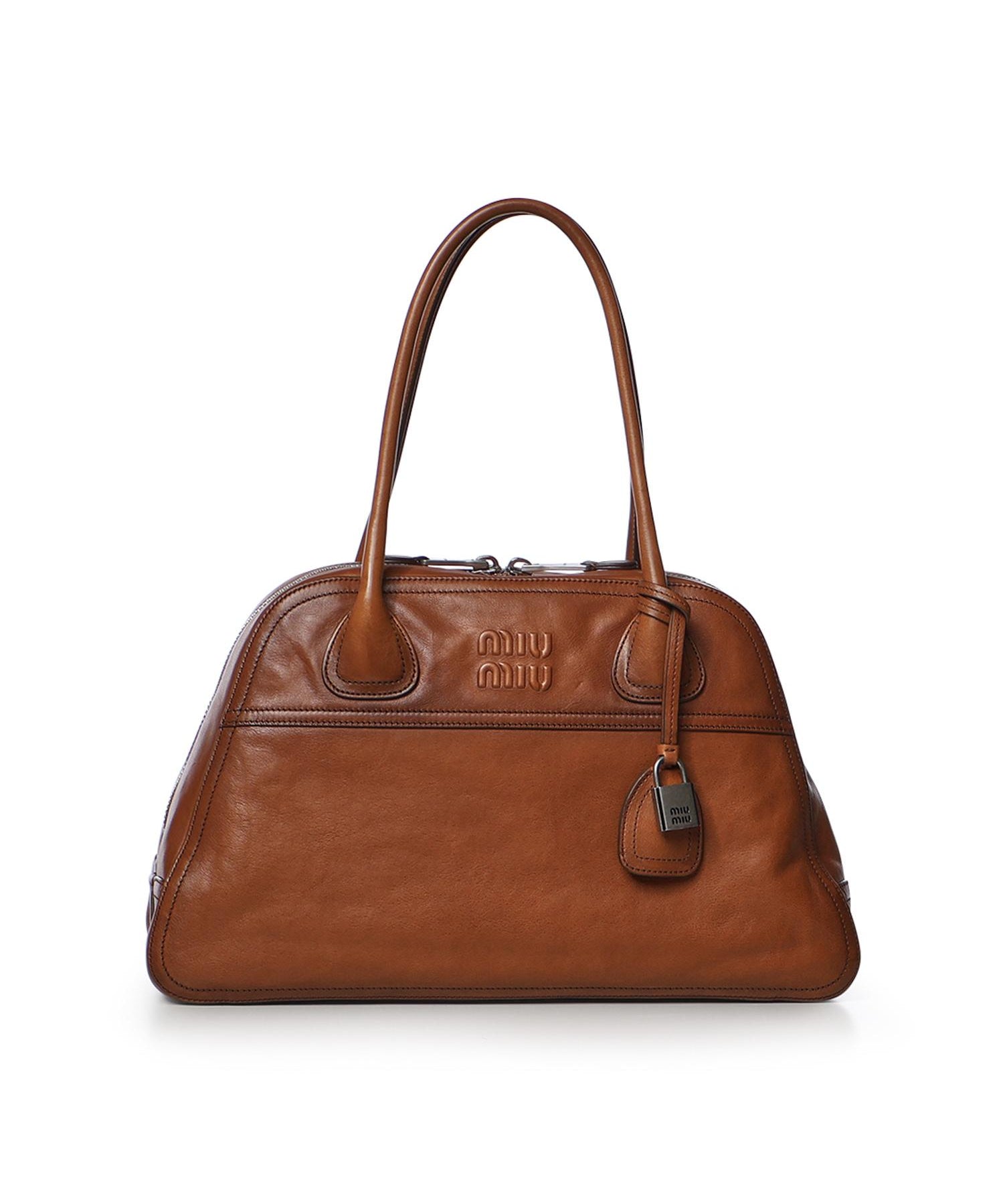 Borsa Vivant in pelle 5BB196 2IERF0046 MIU MIU 