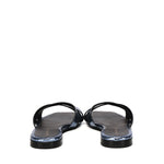 Sandali piatti Miryam<BR/> MIRYAM RETTILE JEANS GIULIANO GALIANO 