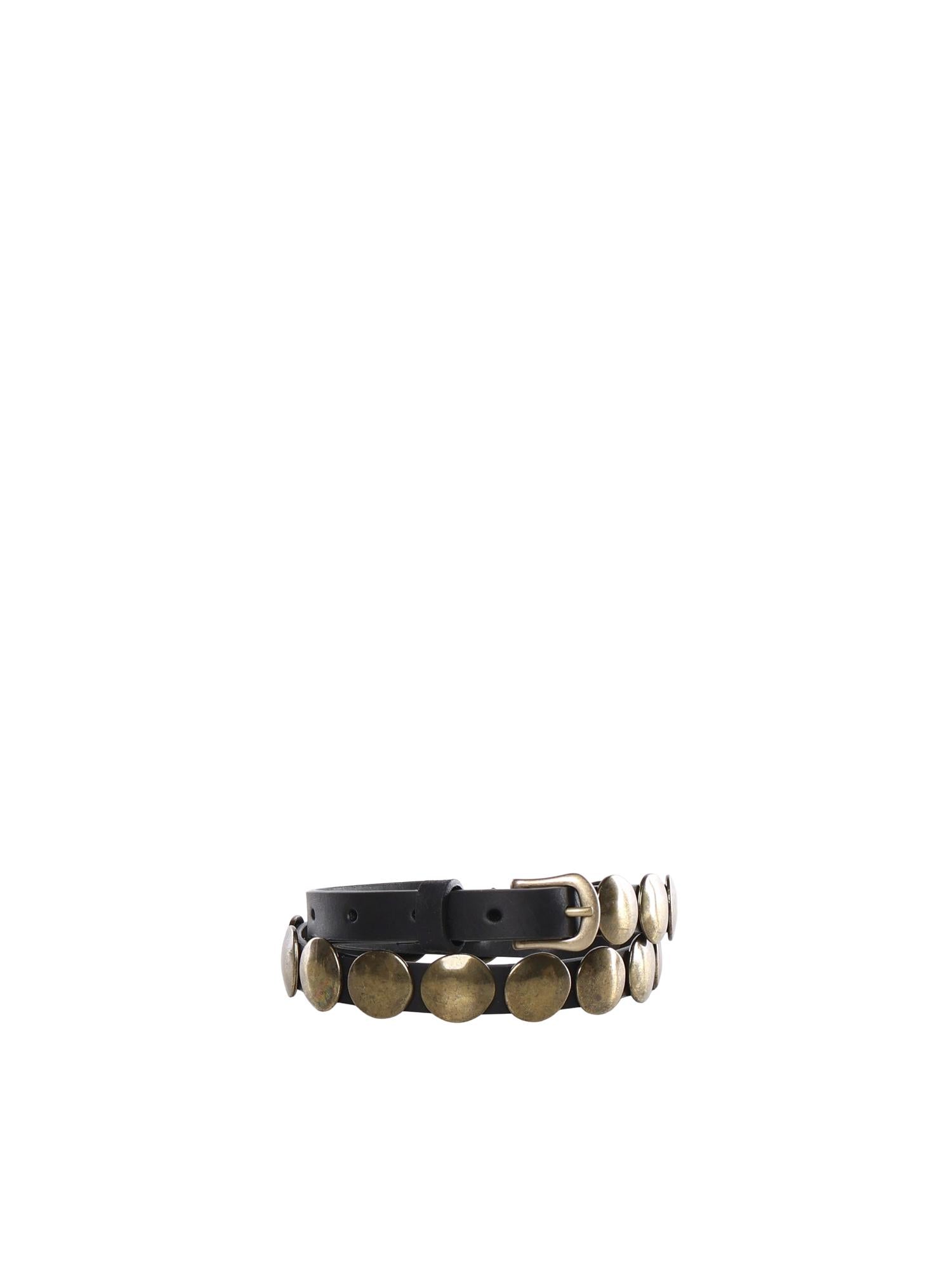 Cintura Trinidad in pelle GWA00408 A00044890100 GOLDEN GOOSE 