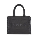 Borsa a spalla media Love Bag One Slouchy in pelle 106243 A2X6M11Q PINKO 