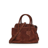 Top handle La Passeggiata Mini in suede 260WAH00063 LBT007AA850 THE Attico 